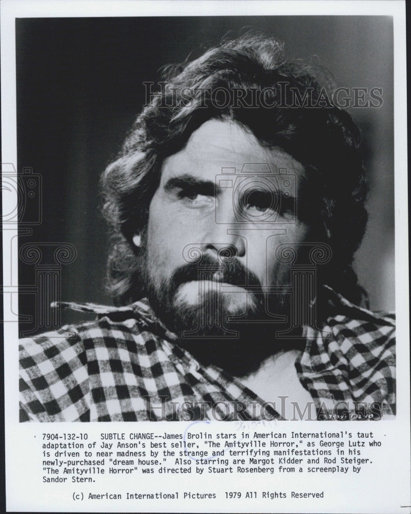 1979 Press Photo   James Brolin starring in  &quot;The Amityville Horror&quot; - Historic Images