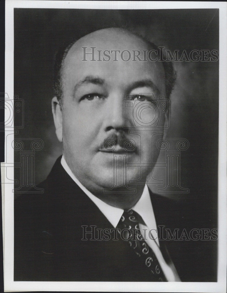 1951 Press Photo Norman Brokenshire, veteran radio host - Historic Images