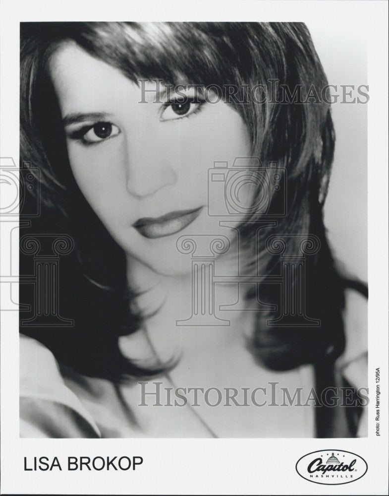 Press Photo Country music singer, Lisa Brokop on Capitol records - Historic Images