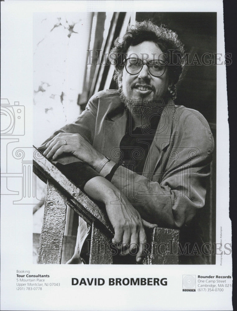 2002 Press Photo Musician David Bromberg on Rounder Records - Historic Images