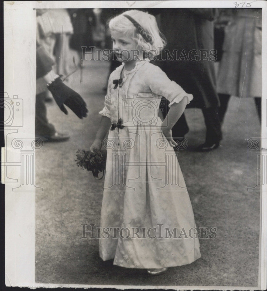 1953 Press Photo Arabella Churchill at 3-years-old - Historic Images