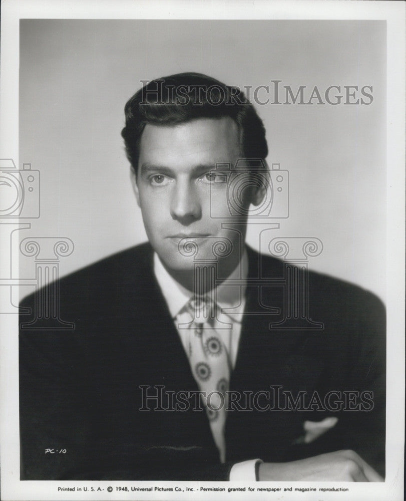 1948 Press Photo Actor Paul Christian - Historic Images