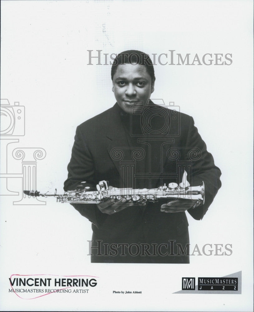 1994 Press Photo Recording Artist Vincent Herring - Historic Images