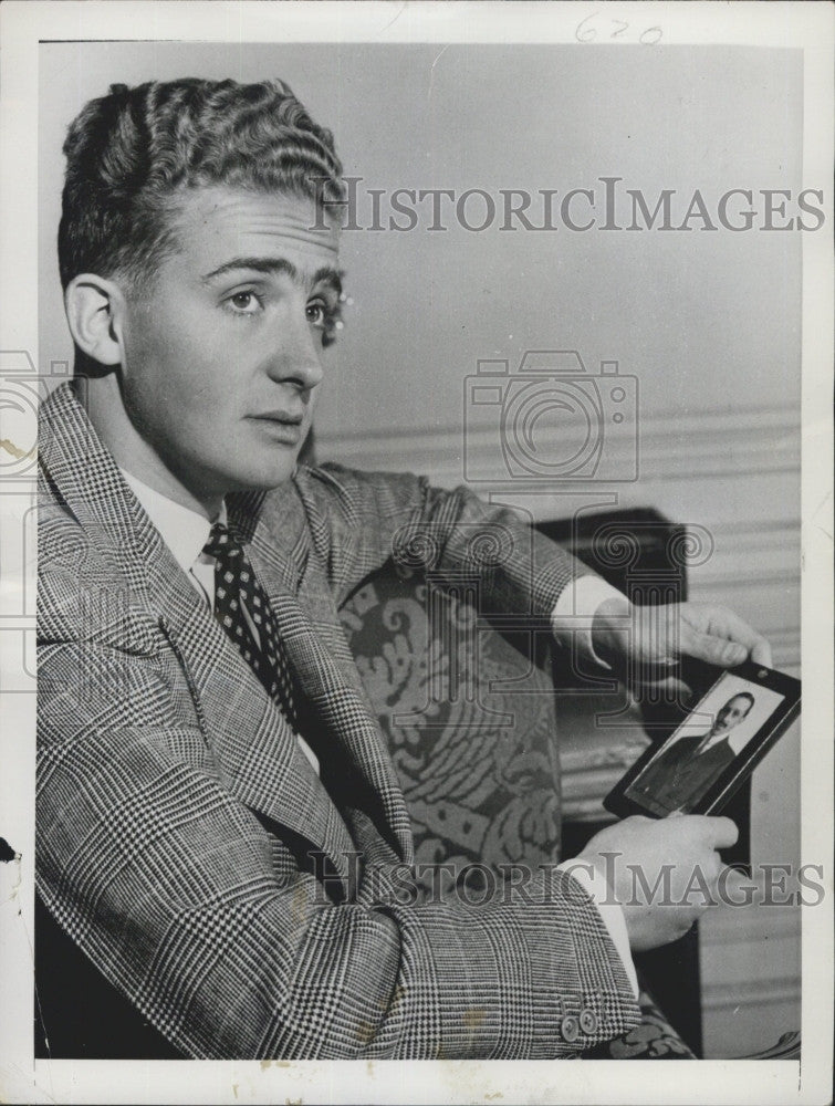 1955 Press Photo Prince Juan Carlos - Historic Images
