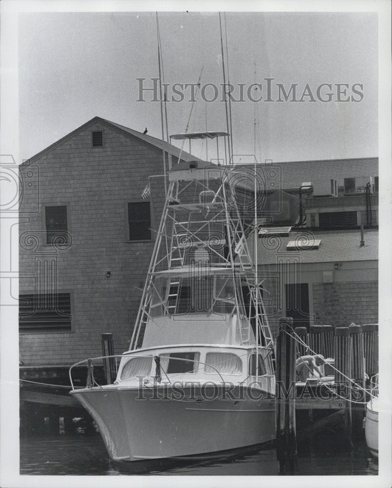 1979 Press Photo Richard Herriot&#39;s 43 ft yacht Aquila - Historic Images