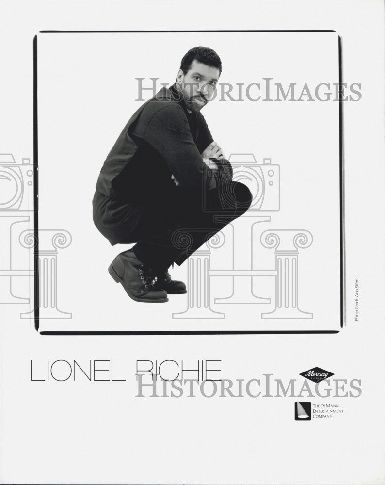 Press Photo Singer Lionel Richie - Historic Images