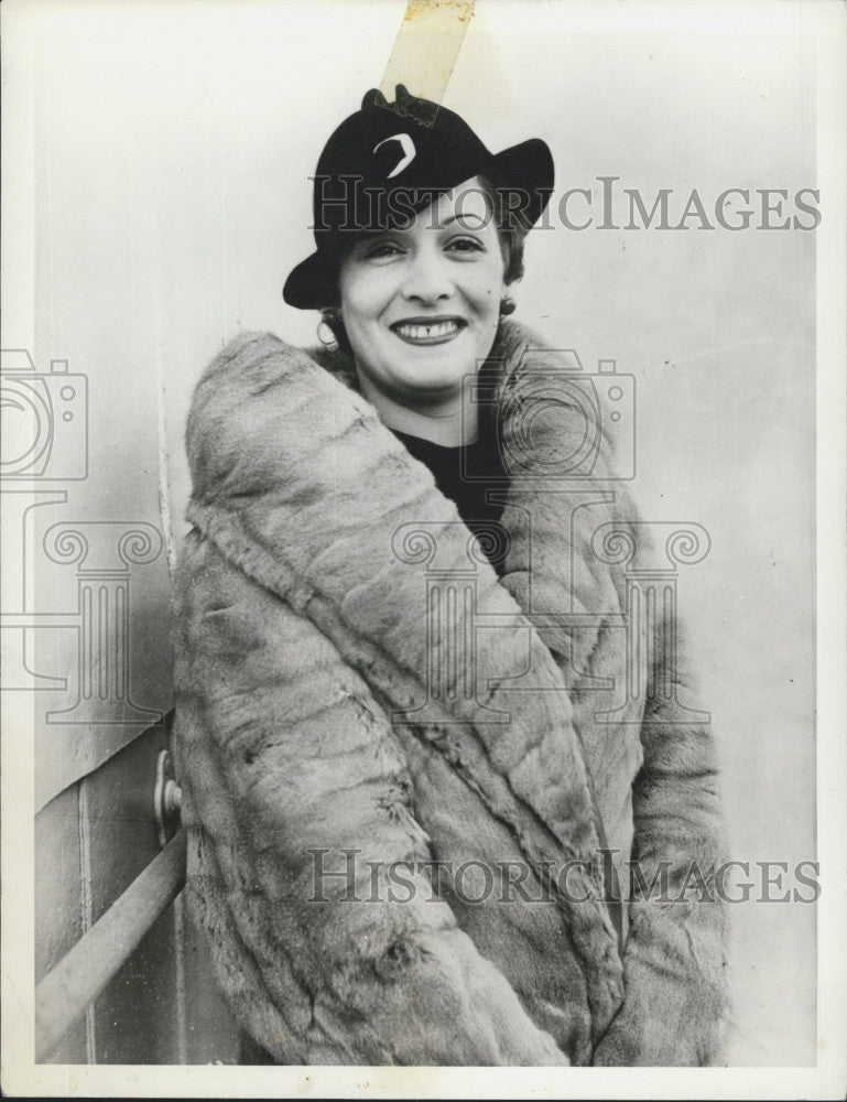 1939 Press Photo Spain Princess Edelmira Sampedro y Roboto - Historic Images