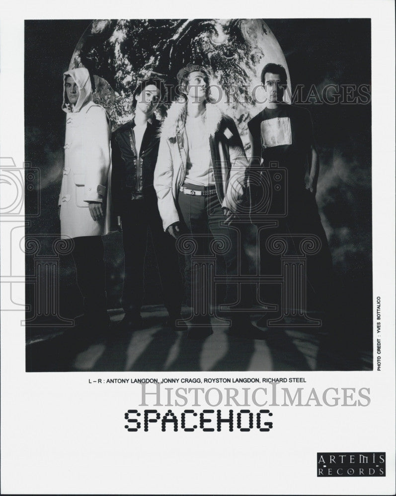 Press Photo Spacehog: A. Langdon, Jonny Cragg, Royston Langdon, R. Steel - Historic Images