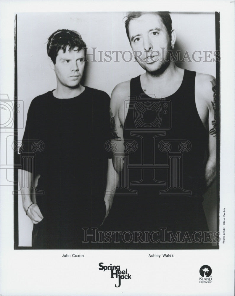 Press Photo Music Group Spring Heel Jack : John Coxon &amp; Ashley Wales - Historic Images