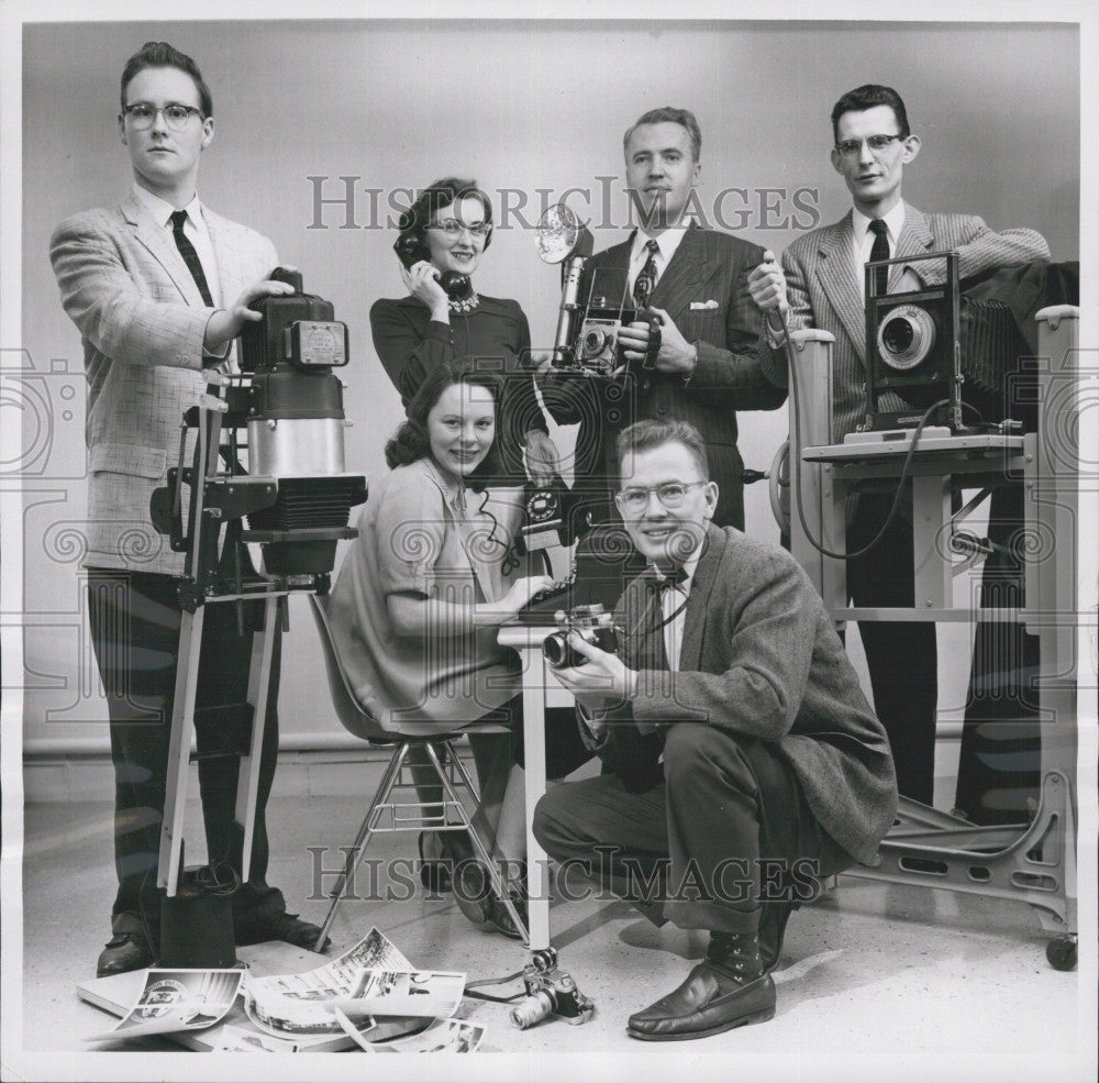 Boston Univ Photo Service William Bailey Mrs. Rae West C.Wesley 1958 ...