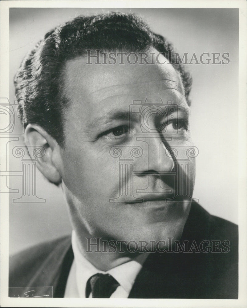 1963 Press Photo Actor Robin Bailey Stars in Musical &quot;Jennie&quot; - Historic Images