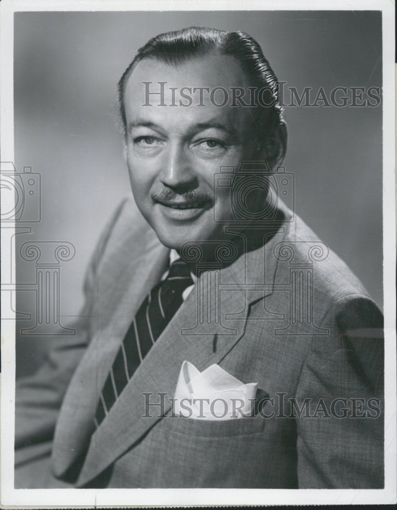 1954 Press Photo Jack Bailey on "Truth or Consequences" on NBC - Historic Images