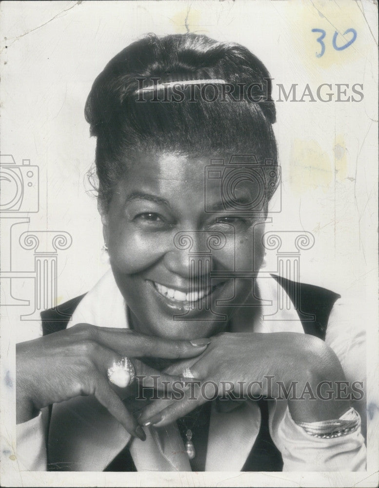 1971 Press Photo Jazz Singer Pearl Bailey - Historic Images