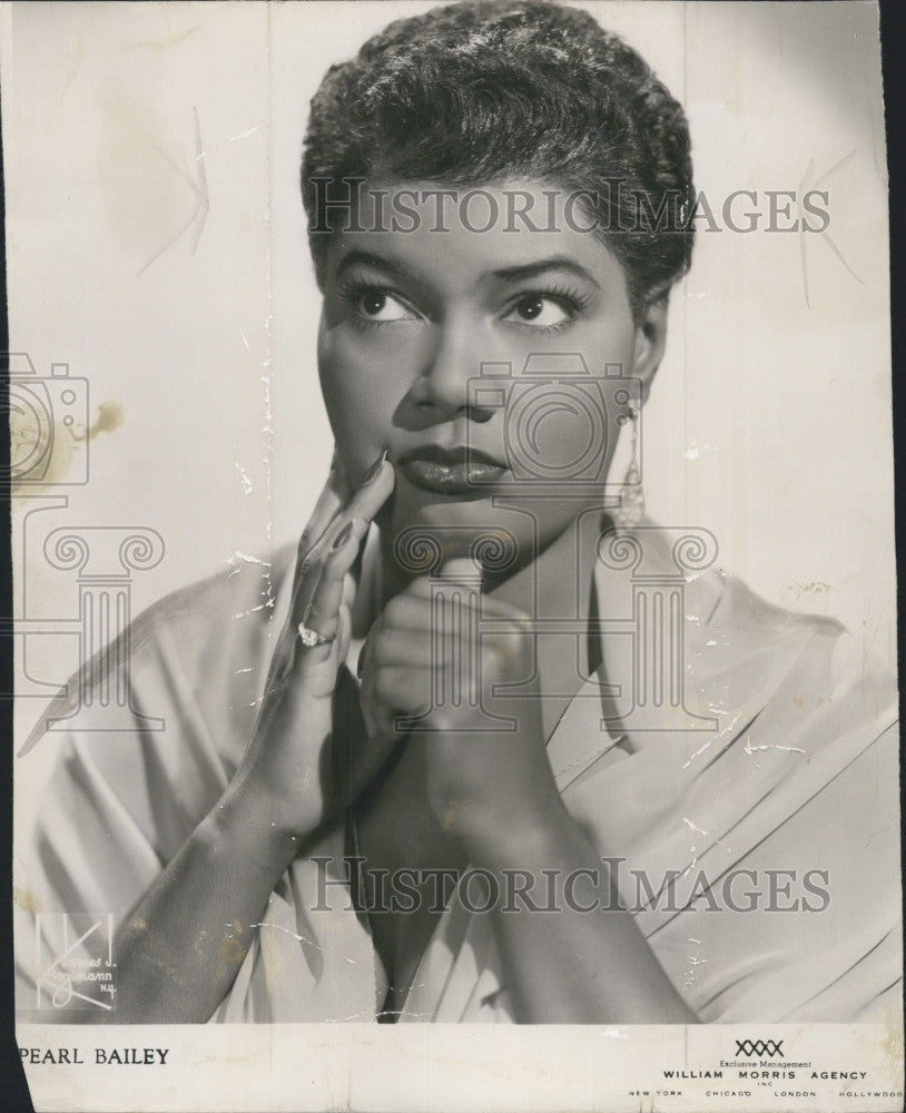 1953 Press Photo Singer-Comedienne Pearl Bailey - Historic Images