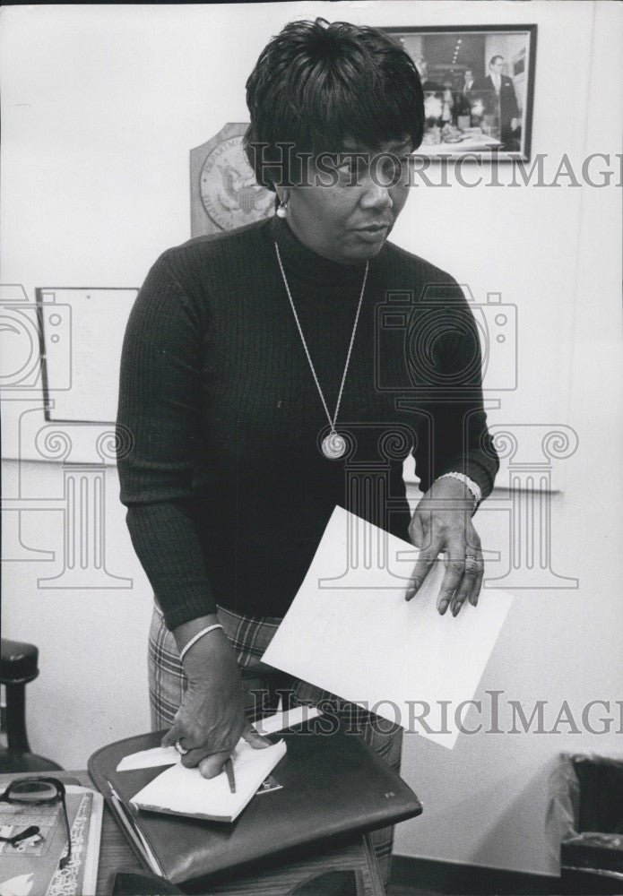 Press Photo Pearl Bailey, American Actress/Singer, Broadway Star. - Historic Images