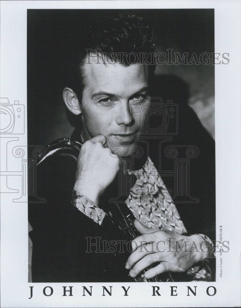 Press Photo Musician Johnny Reno - Historic Images