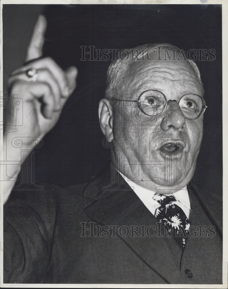 1937 Press Photo Ex-Mayor Malcolm Nichols of Boston. - Historic Images