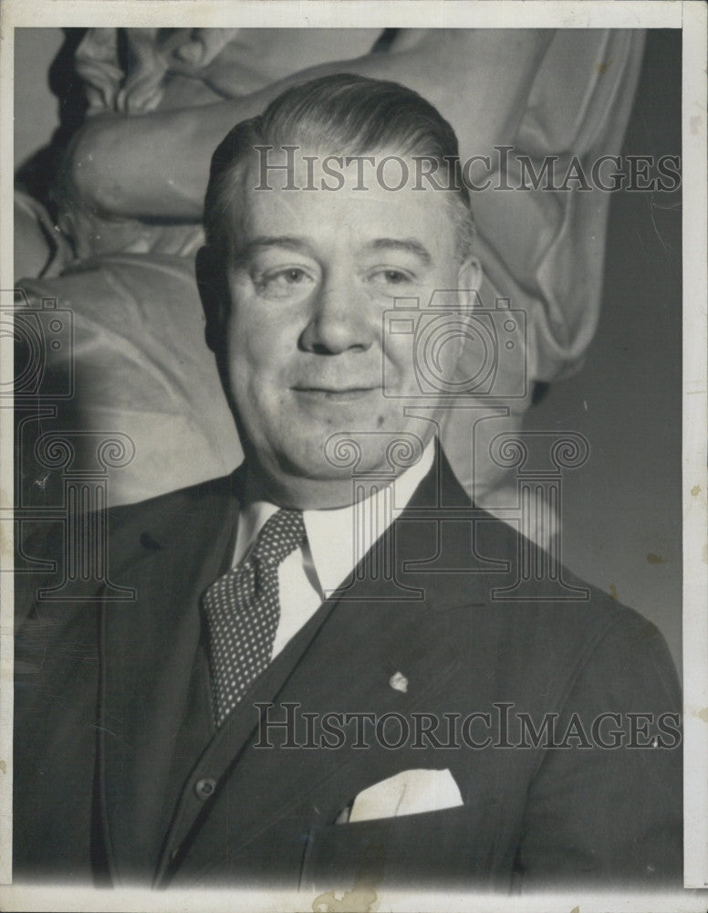 1954 Press Photo U.S. Rep. Harold D. Donohue of Massachusetts. - Historic Images