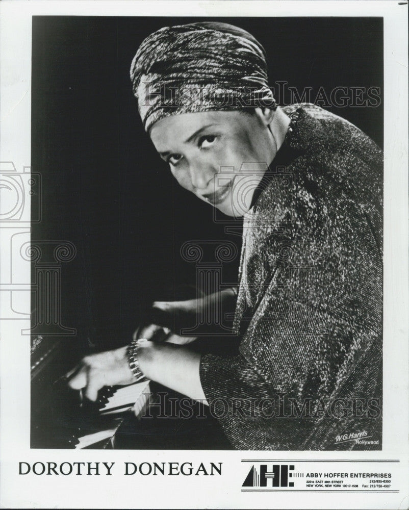 1991 Press Photo Dorothy Donegan, Musician - Historic Images