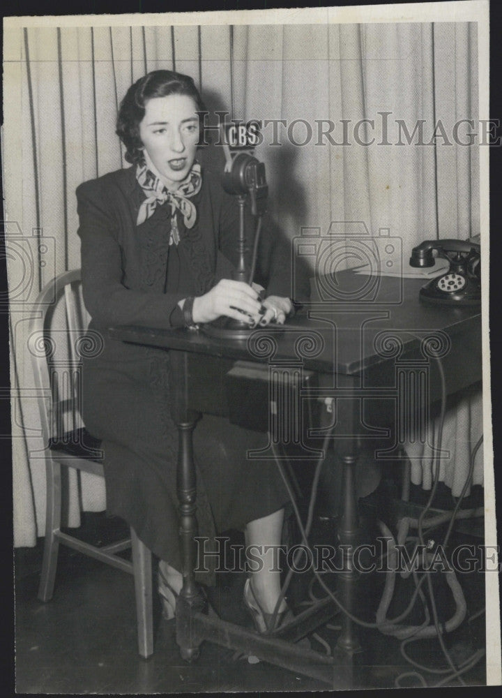 1937 Press Photo Mary Curley Donnelly - Historic Images