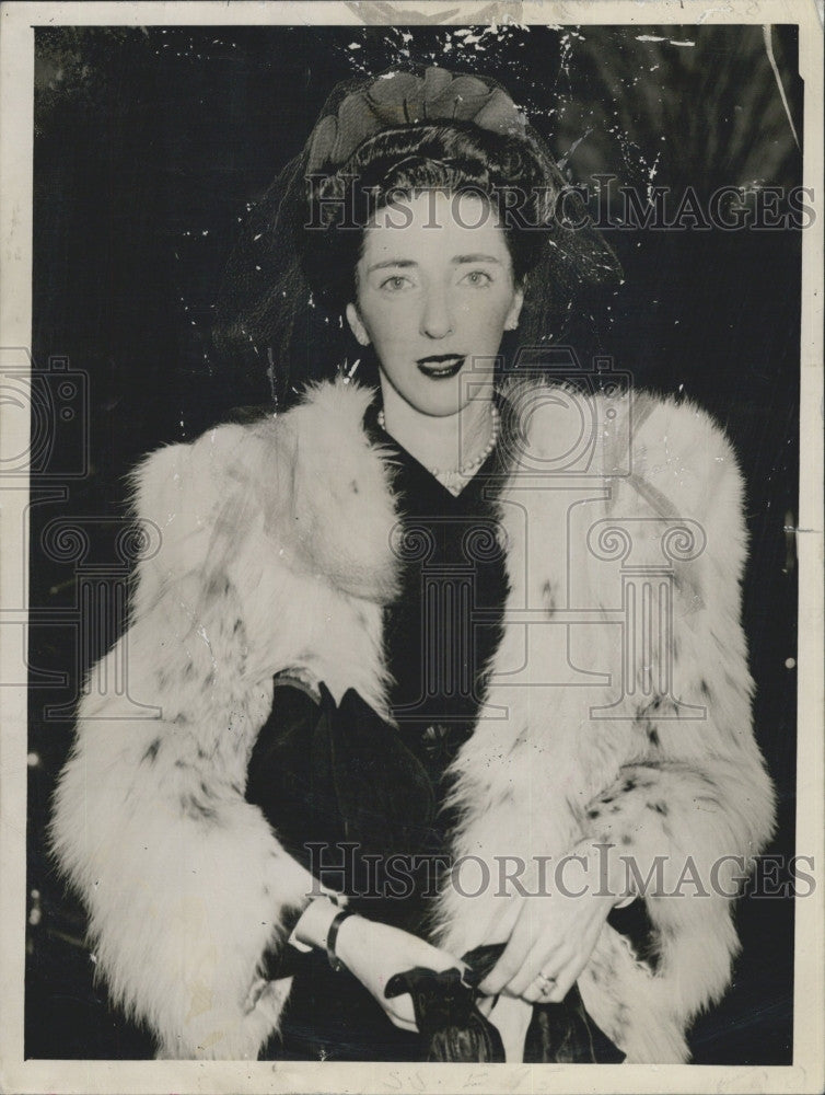 1949 Press Photo Mary Curley Donnelly - Historic Images