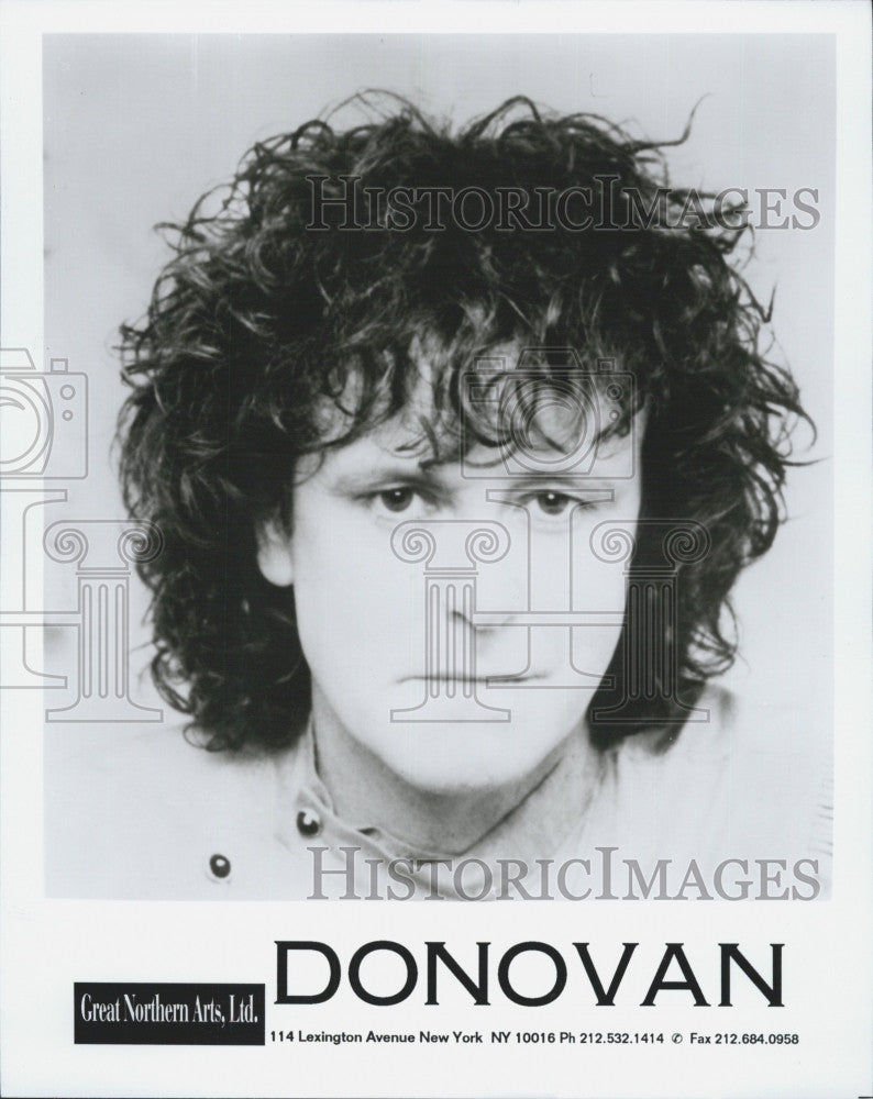 Press Photo Donovan, Singer - Historic Images