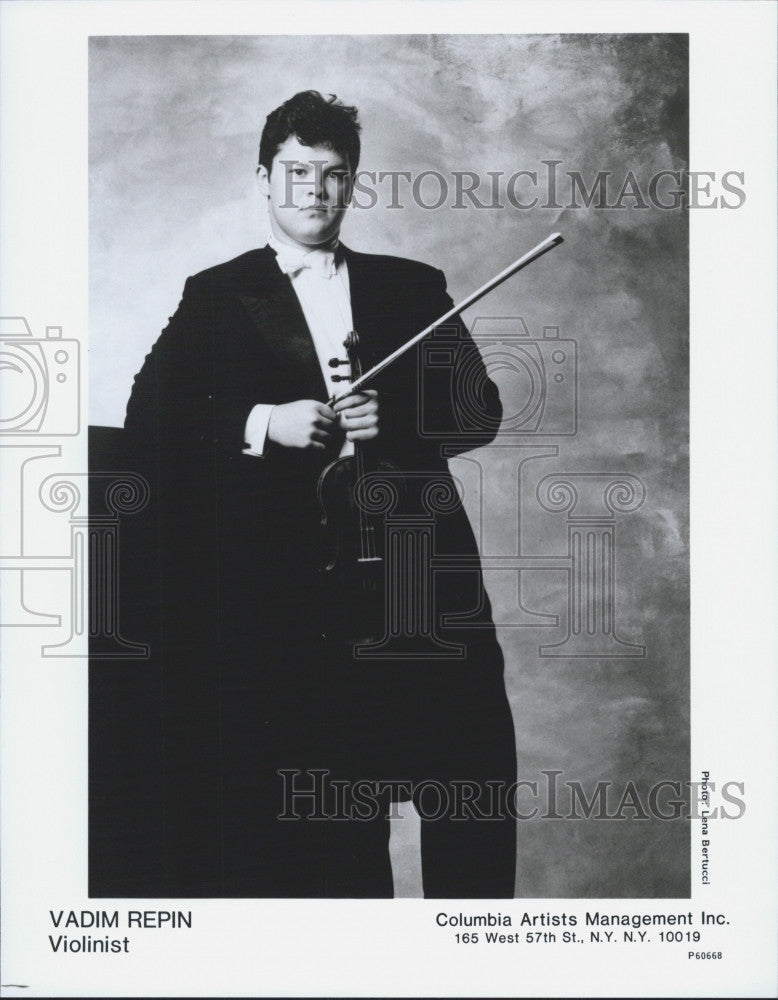 Press Photo Violinist Vadim Repin - Historic Images