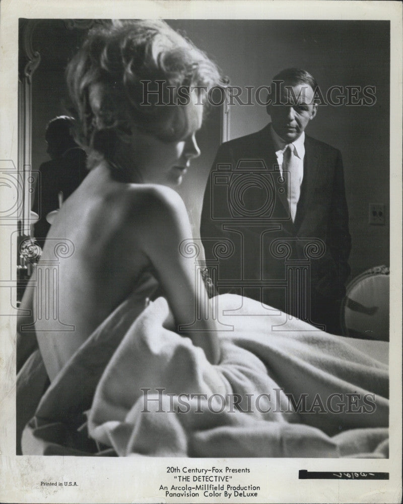 Press Photo Frank Sinantra &amp; Lee Remick in &quot;The Detective&quot; - Historic Images