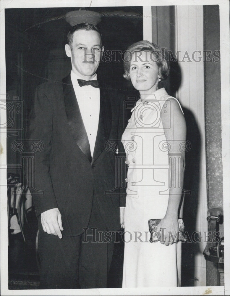 1966 Press Photo Mr Mrs C Vincent Vappi - Historic Images