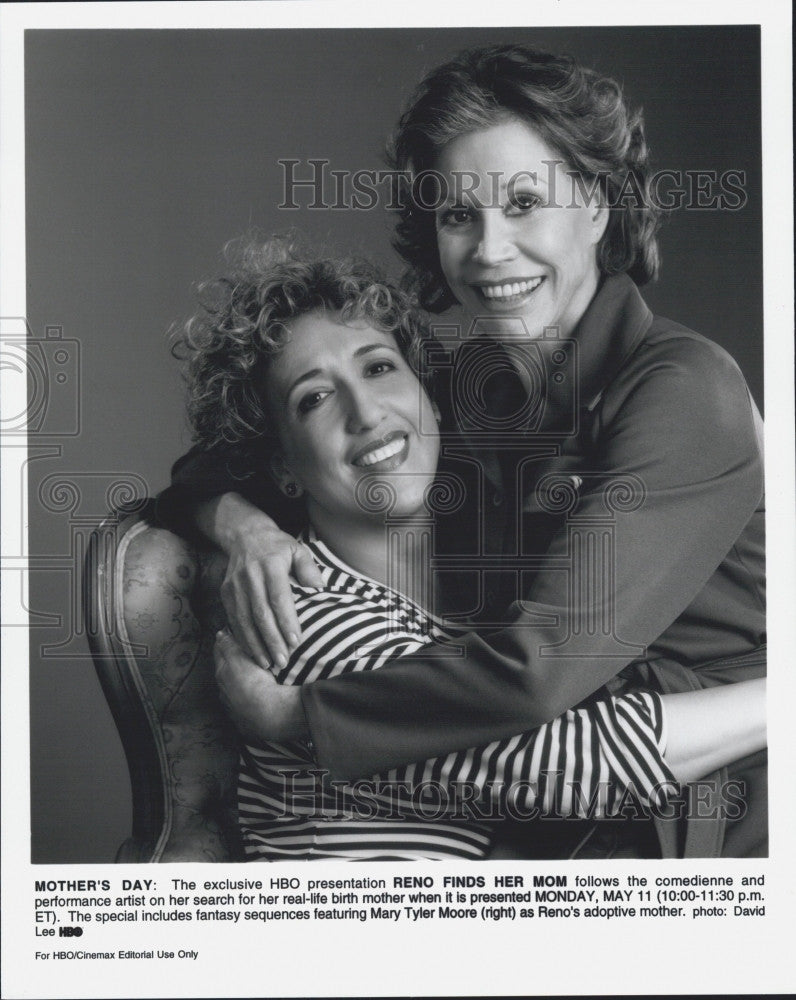 Press Photo Mary Tyler Moore stars in &quot;Reno Finds Her Mom&quot; - Historic Images