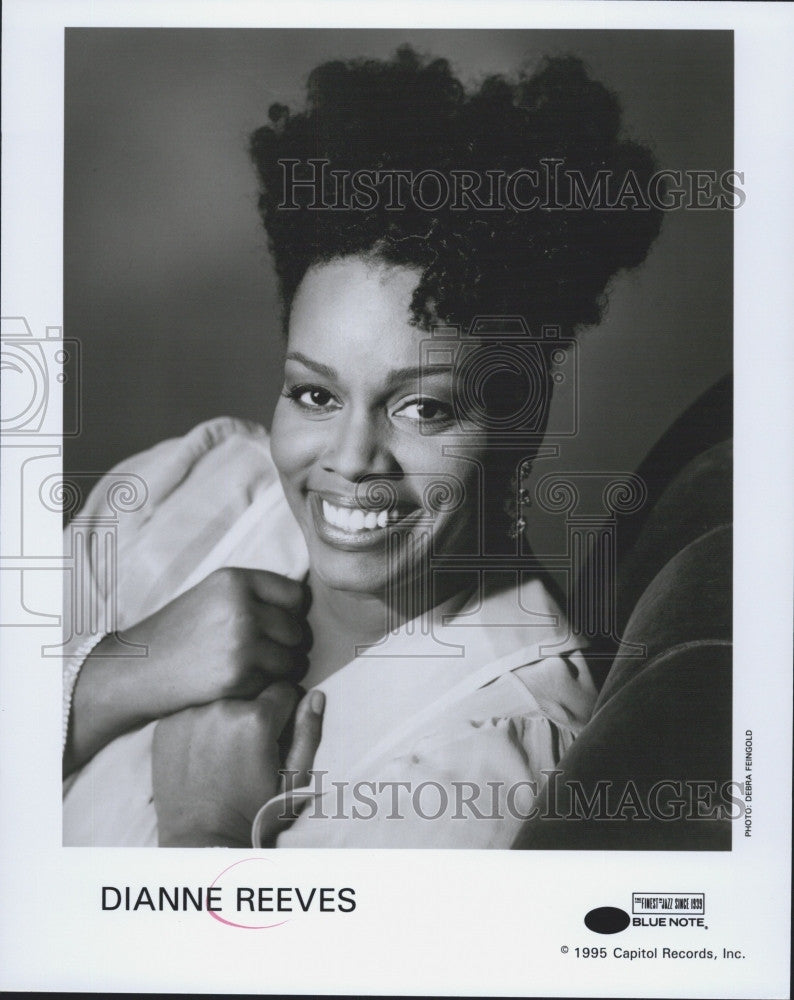 Press Photo Dianne Reeves  American jazz singer. Grammy Award winner. - Historic Images