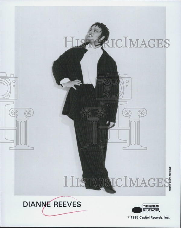 American Jazz Singer Dianne Reeves 1995 Vintage Press Photo Print ...