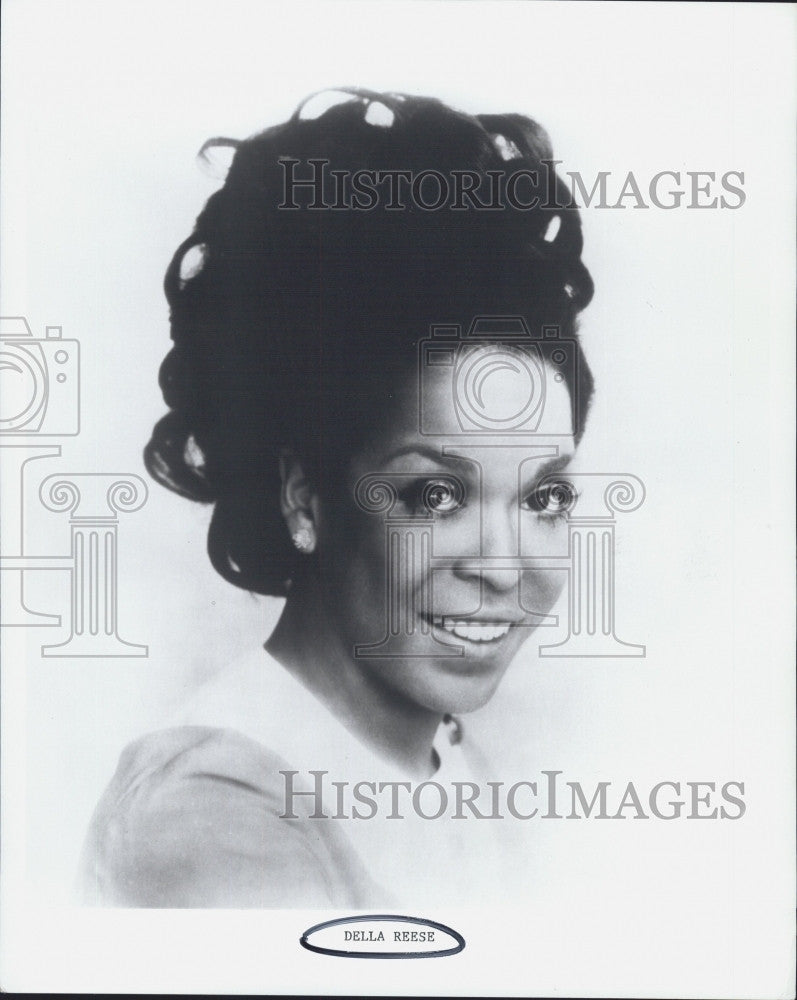 1971 Press Photo Singer, Della Reese on IEA music - Historic Images