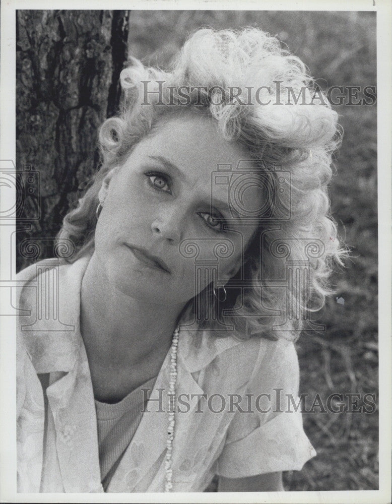 1984 Press Photo Lee Remick  &quot;Rearview Mirror &quot; - Historic Images