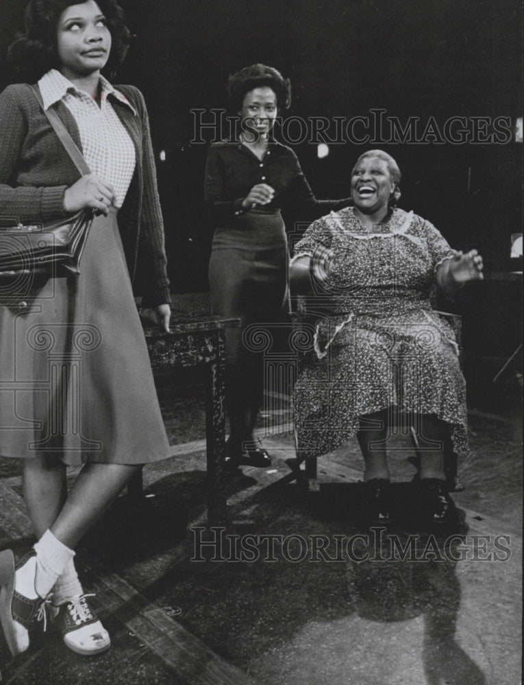 1966 Press Photo Autris Paige, Arnetta Walker,Virginia Capers play &quot;Raisin&quot; - Historic Images