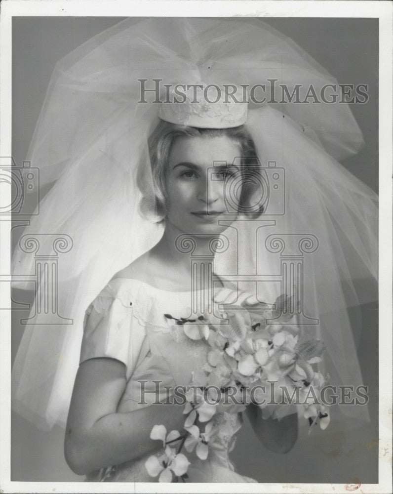 1958 Press Photo Carol Zangrille Marries Howard Wainstin - Historic Images