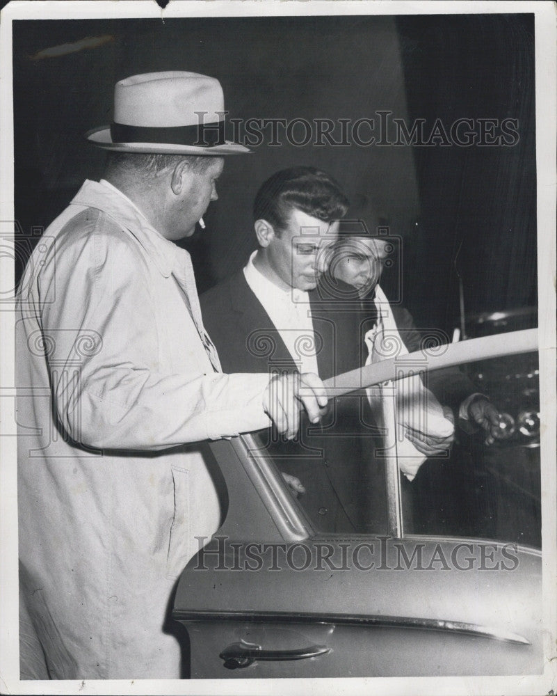 1959 Press Photo Dutch Freighters Radio Officer Willem Van Rie Accused Of Murder - Historic Images