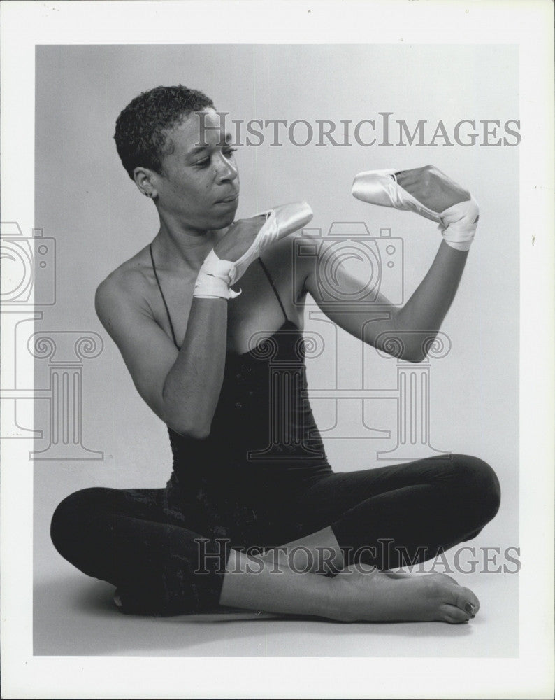 1984 Press Photo Dancer And Choreographer Andrienne Hawkins - Historic Images