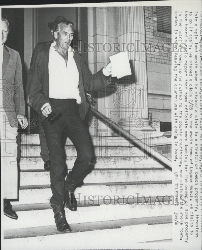 1961 Press Photo Actor Pat Hawley - Historic Images