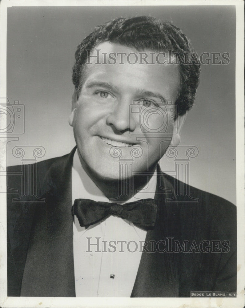 1959 Press Photo Metropolitan Opera Tenor Thomas Hayward To Sing In &quot;Tosca&quot; - Historic Images