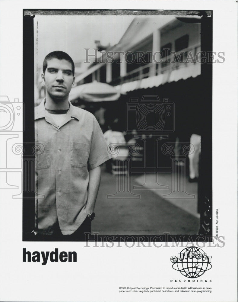 1996 Press Photo Musical Group Hayden - Historic Images