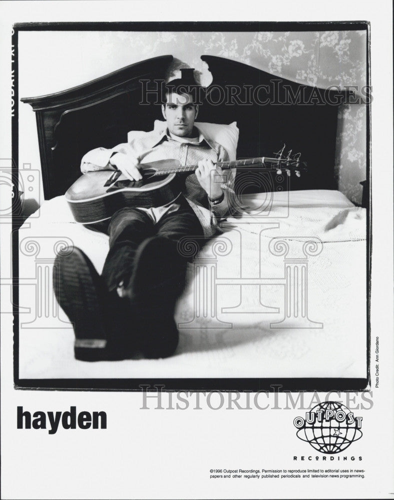 1996 Press Photo Musical Group Hayden - Historic Images