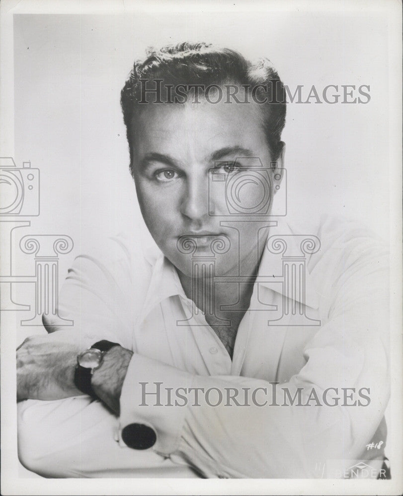 1960 Press Photo Actor Jim Hawthorne Starring And Director &quot;The Student Prince&quot; - Historic Images