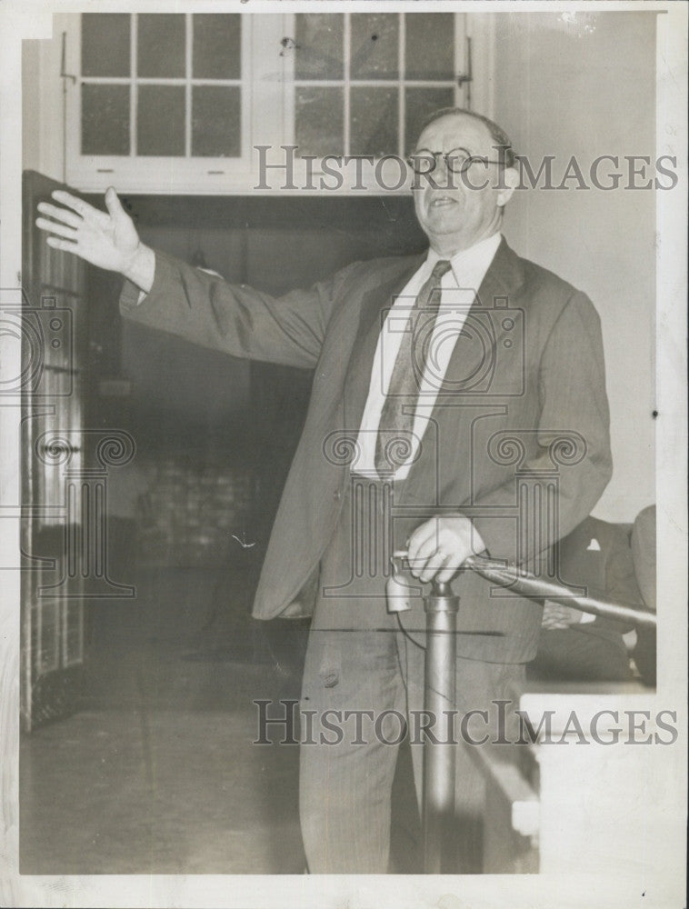 Press Photo Leo Donahue Lawyer - Historic Images