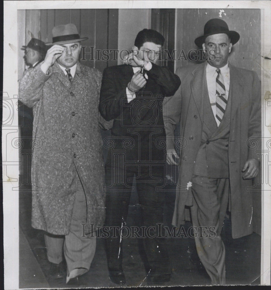 1954 Press Photo John B. Donahue, Charged with Killing Policeman Ernest J Morse - Historic Images