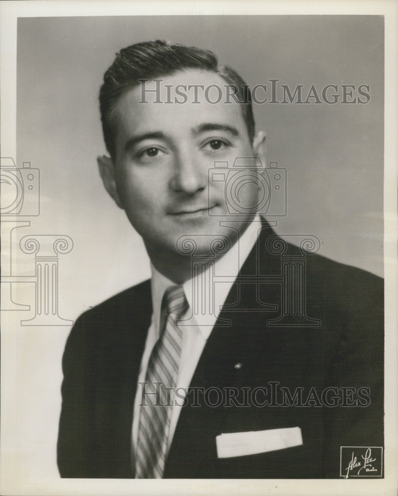 1958 Press Photo Rabbi Sidney Steiman, Temple Beth Hillel In Mattapan - Historic Images