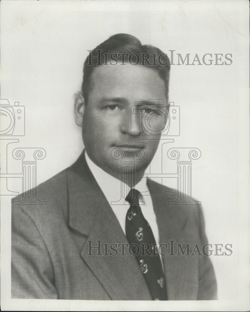 1952 Press Photo James EV Donelan ,Democratic candidate - Historic Images