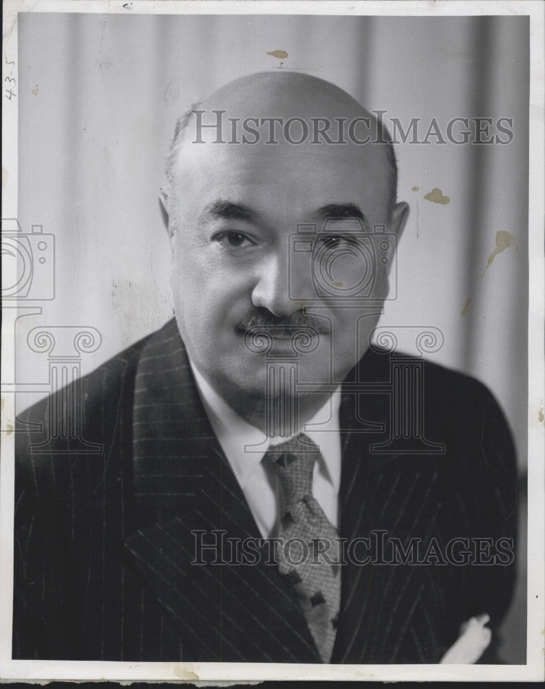 1958 Press Photo Samuel Pinanski Theater Owners of America Honorary Chairman - Historic Images