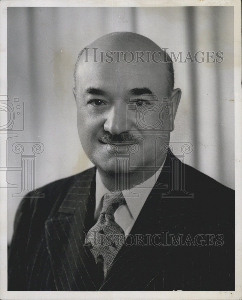 1954 Press Photo Samuel Pinanski Theater Executive - Historic Images