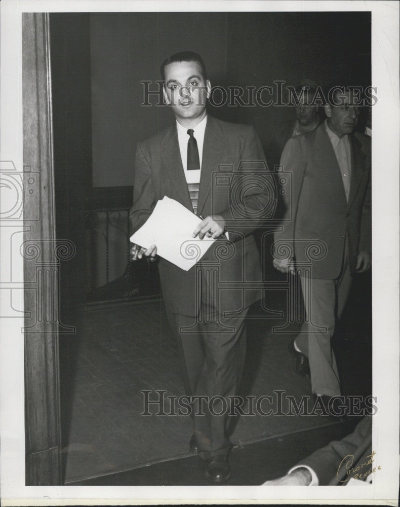1955 Press Photo Revere City Councillor, Carmine Di Pietro - Historic Images